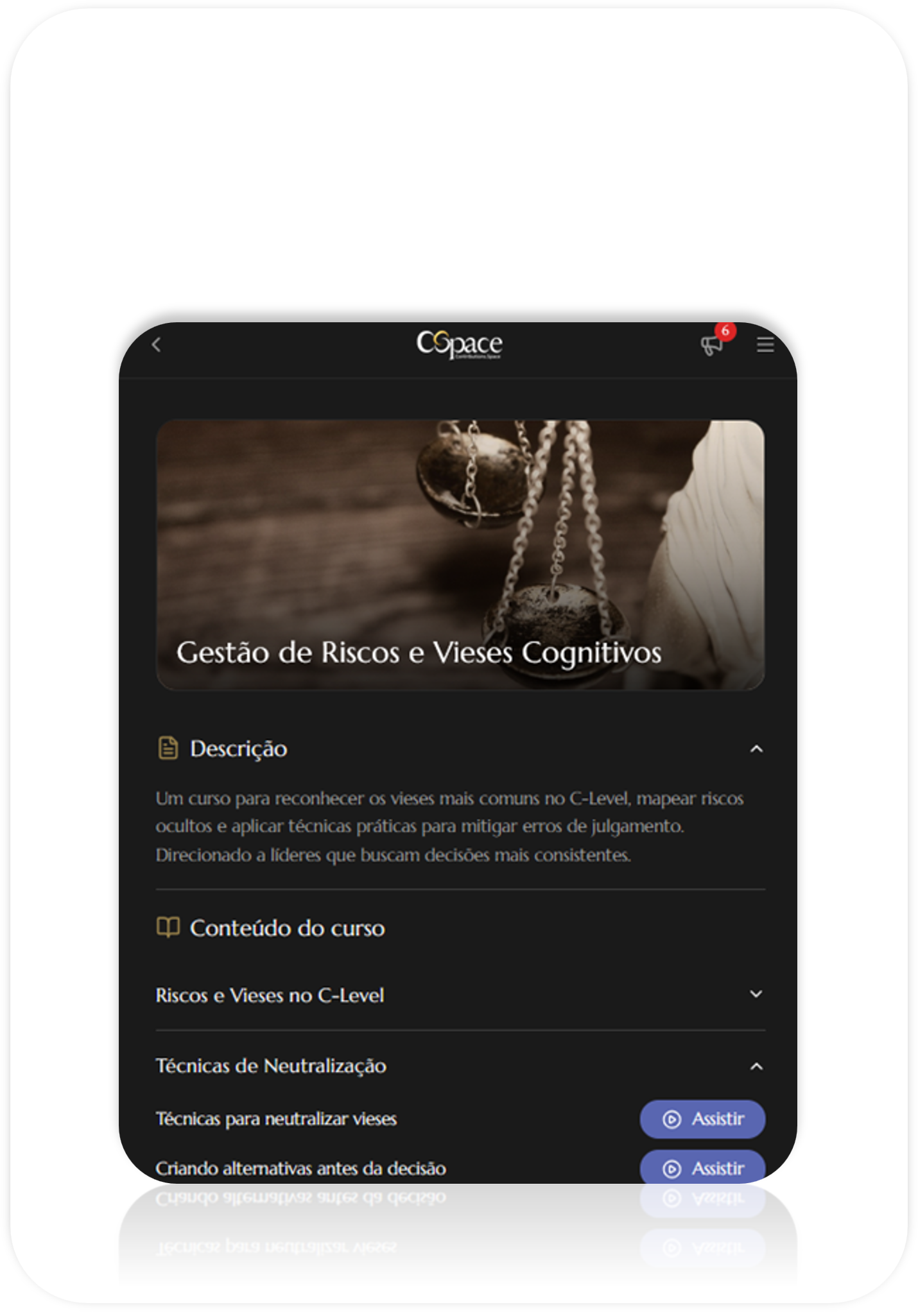Growth e Store — tela 3