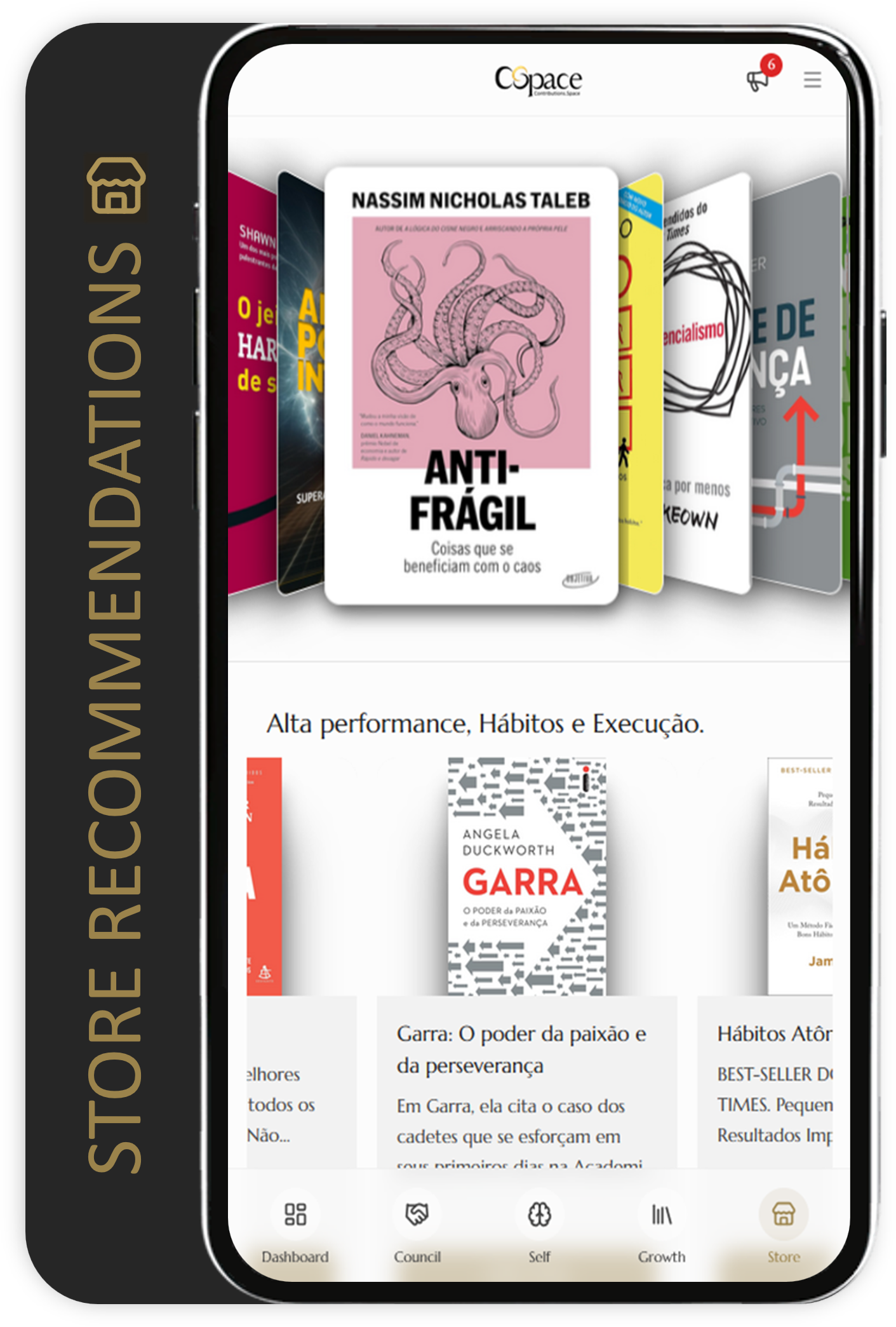 Growth e Store — tela 4